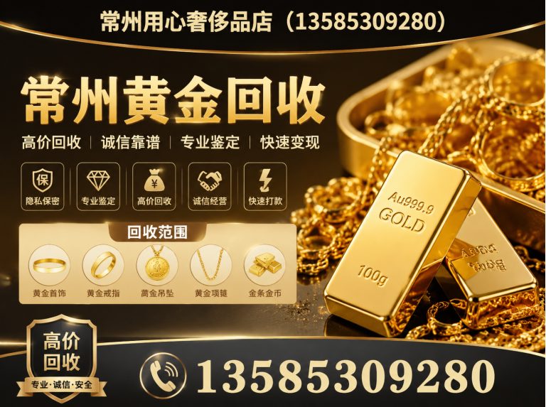 常州常州用心奢侈品店展示图